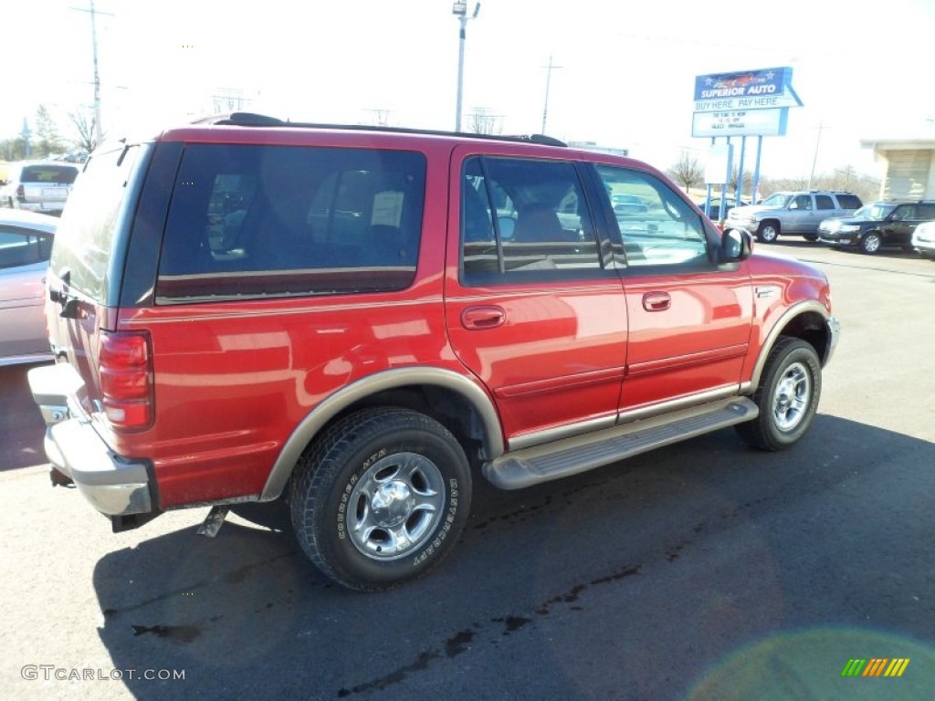 2000 Expedition Eddie Bauer 4x4 - Laser Red / Medium Graphite photo #9