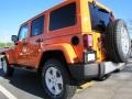 Crush Orange - Wrangler Unlimited Sahara 4x4 Photo No. 2