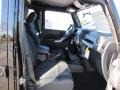 2012 Black Jeep Wrangler Unlimited Rubicon 4x4  photo #10
