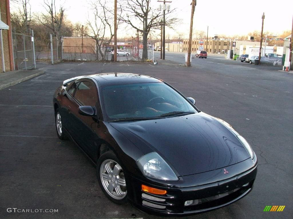 2000 Eclipse GT Coupe - Kalapana Black / Black photo #1