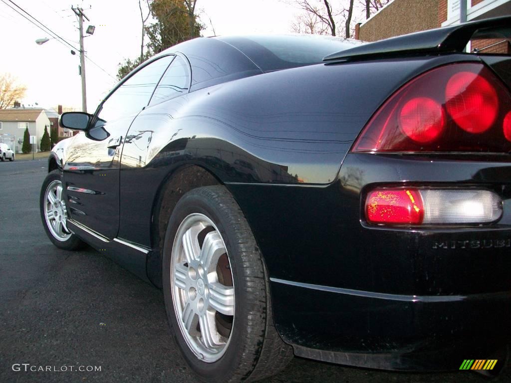 2000 Eclipse GT Coupe - Kalapana Black / Black photo #4