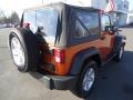2011 Mango Tango Pearl Jeep Wrangler Sport S 4x4  photo #6