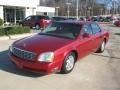 2004 Crimson Red Pearl Cadillac DeVille Sedan  photo #1