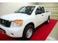 Blizzard White - Titan XE King Cab Photo No. 3
