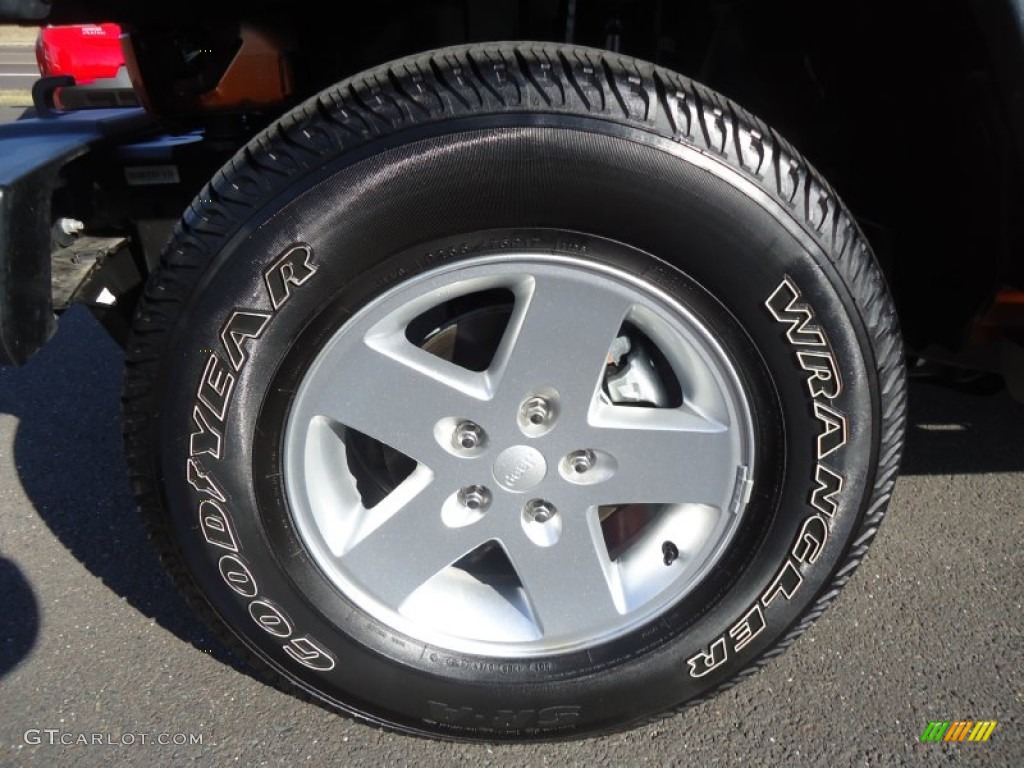 2011 Wrangler Sport S 4x4 - Mango Tango Pearl / Black photo #23