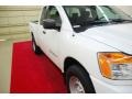 Blizzard White - Titan XE King Cab Photo No. 14