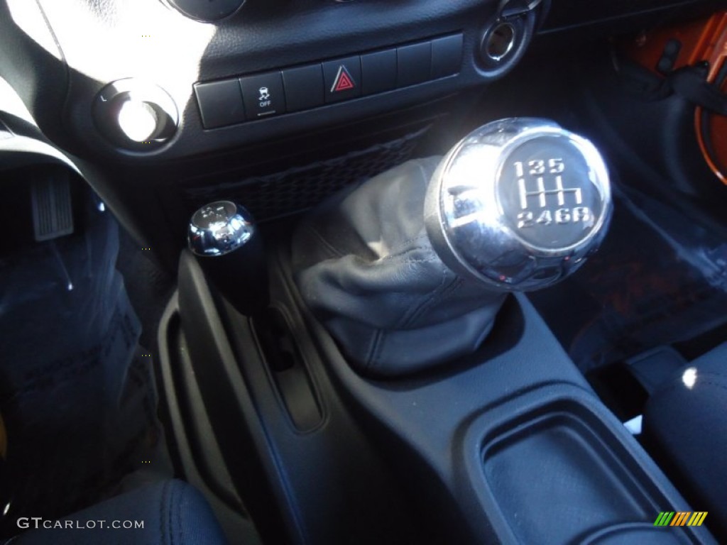 2011 Wrangler Sport S 4x4 - Mango Tango Pearl / Black photo #27