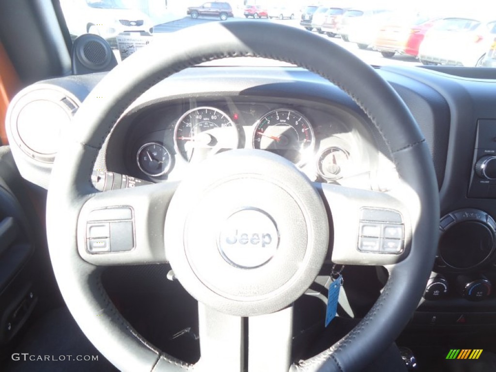 2011 Wrangler Sport S 4x4 - Mango Tango Pearl / Black photo #28