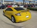 2009 Solar Satin Yellow Mitsubishi Eclipse GS Coupe  photo #3