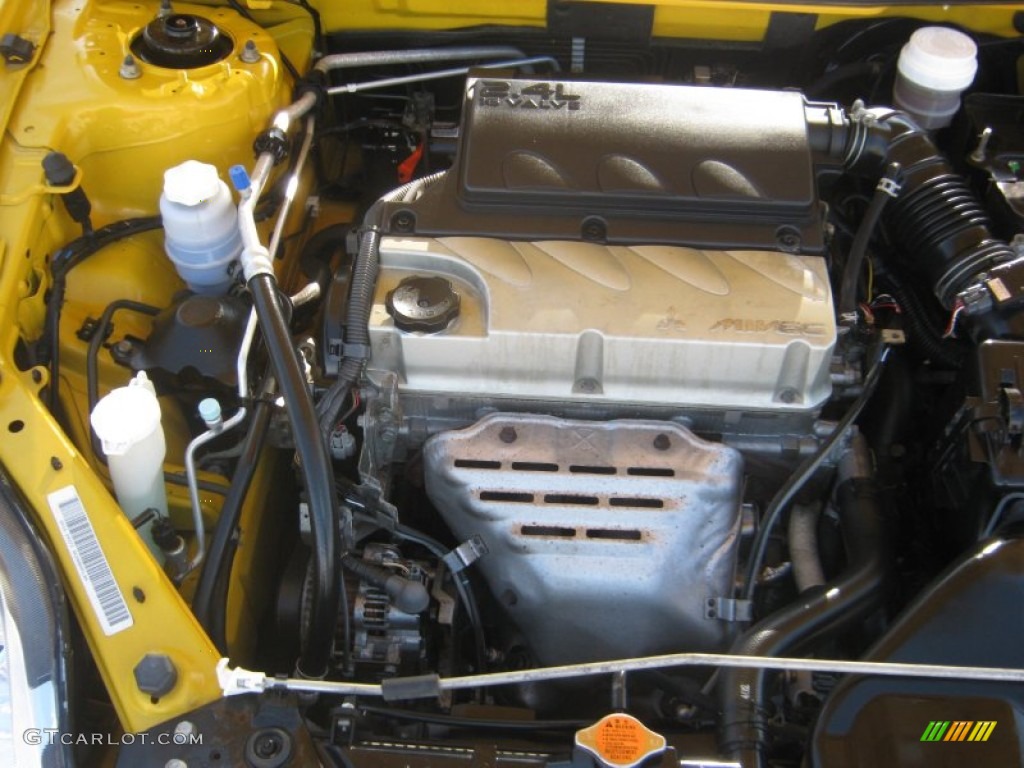 2009 Mitsubishi Eclipse GS Coupe 2.4 Liter SOHC 16-Valve MIVEC 4 Cylinder Engine Photo #60332684