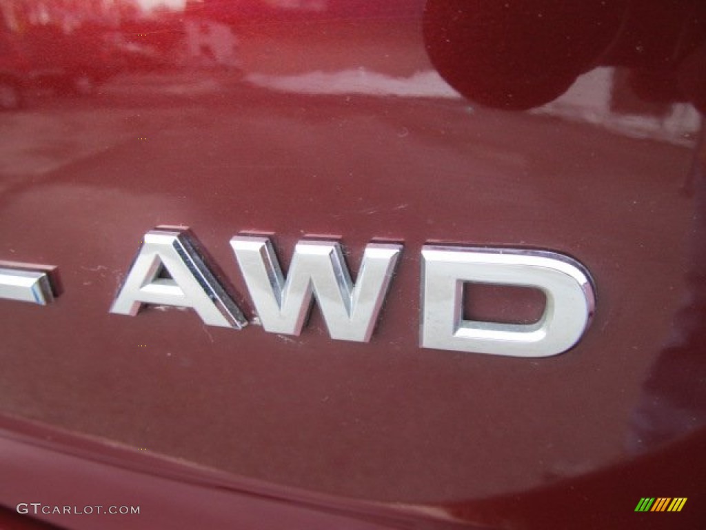 2009 Murano SL AWD - Merlot Metallic / Black photo #8