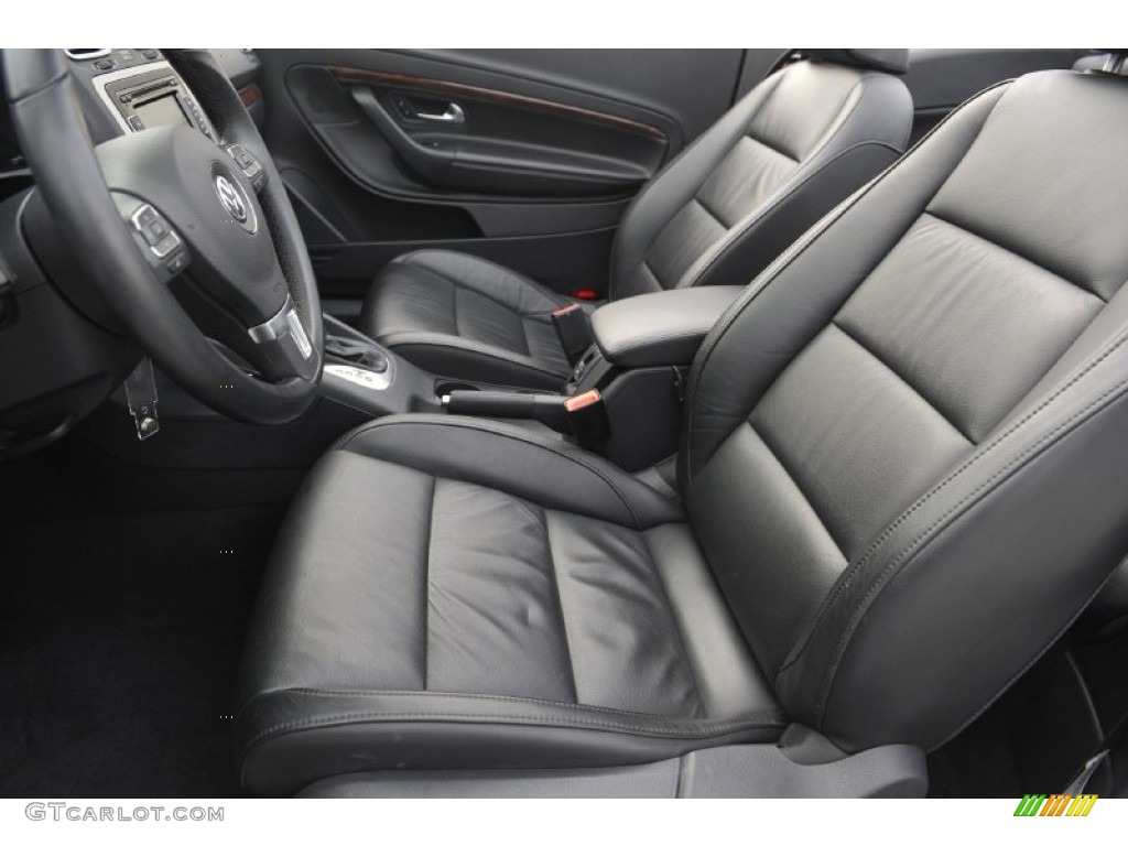 Titan Black Interior 2010 Volkswagen Eos Lux Photo #60335461