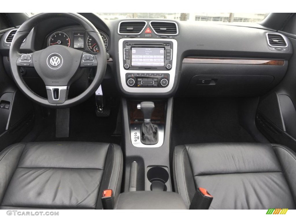 2010 Volkswagen Eos Lux Titan Black Dashboard Photo #60335489