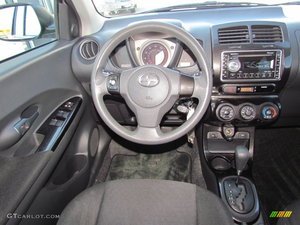 2008 Scion xD Standard xD Model Charcoal Gray Dashboard Photo #60335906