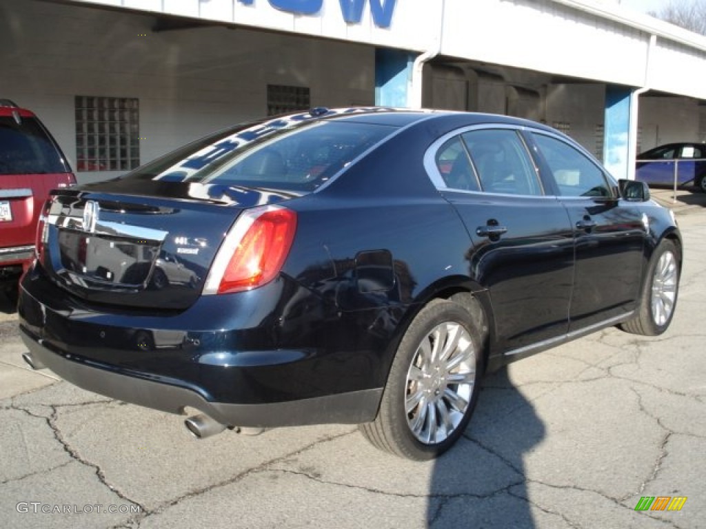 Dark Ink Blue Metallic 2009 Lincoln MKS AWD Sedan Exterior Photo #60337322