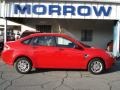 Vermillion Red - Focus SE Sedan Photo No. 1