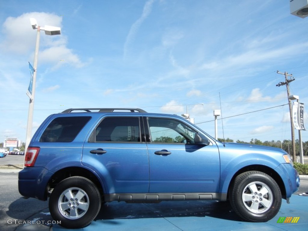 2009 Escape XLT - Sport Blue Metallic / Charcoal photo #6