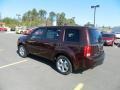 2012 Dark Cherry Pearl II Honda Pilot EX-L  photo #3