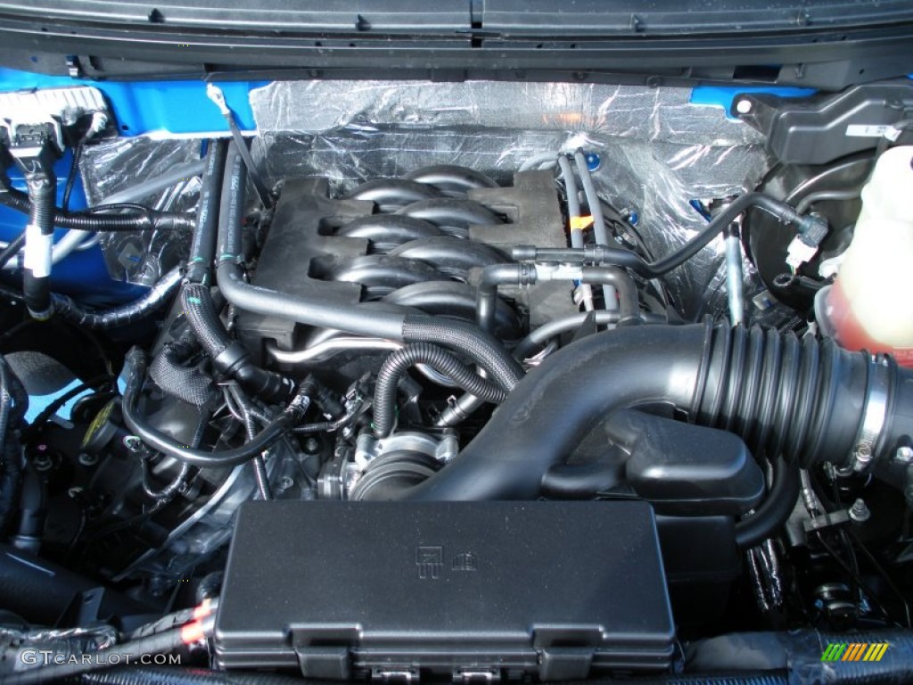 2011 Ford F150 XLT SuperCrew 4x4 5.0 Liter Flex-Fuel DOHC 32-Valve Ti-VCT V8 Engine Photo #60337964