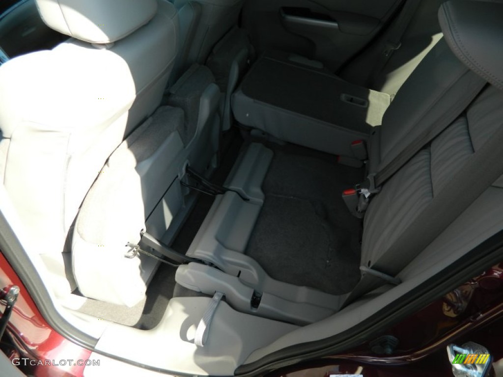 2012 CR-V EX-L - Basque Red Pearl II / Gray photo #15