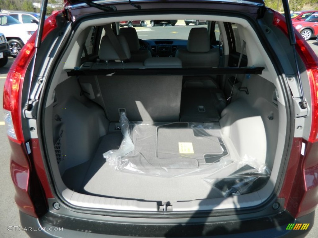 2012 CR-V EX-L - Basque Red Pearl II / Gray photo #17