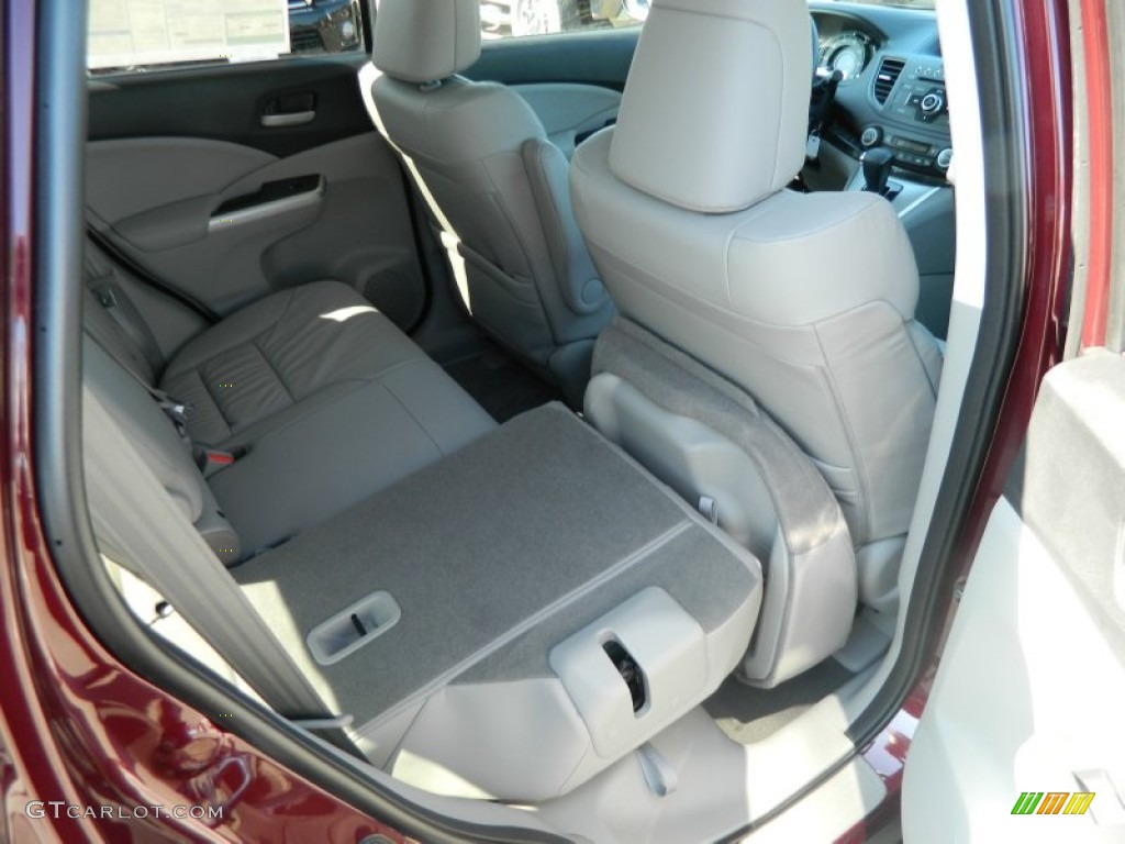 2012 CR-V EX-L - Basque Red Pearl II / Gray photo #18