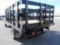 Summit White - Sierra 3500HD Regular Cab Dually Stake Truck Photo No. 9