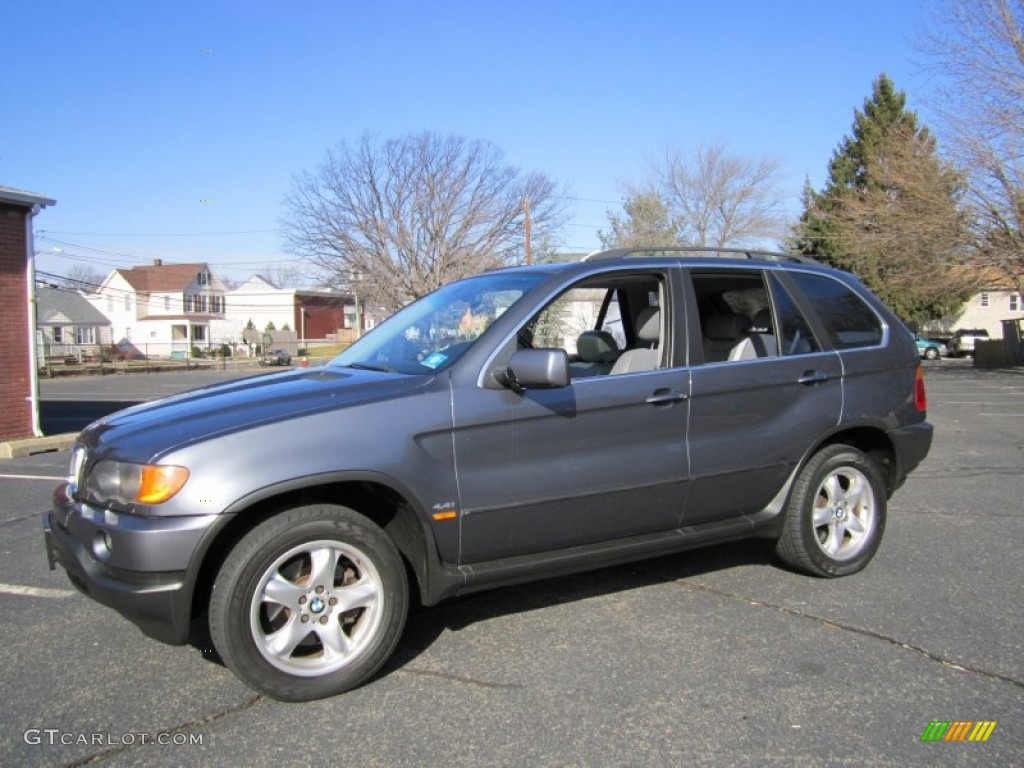 Steel Grey Metallic 2003 BMW X5 4.4i Exterior Photo #60339107