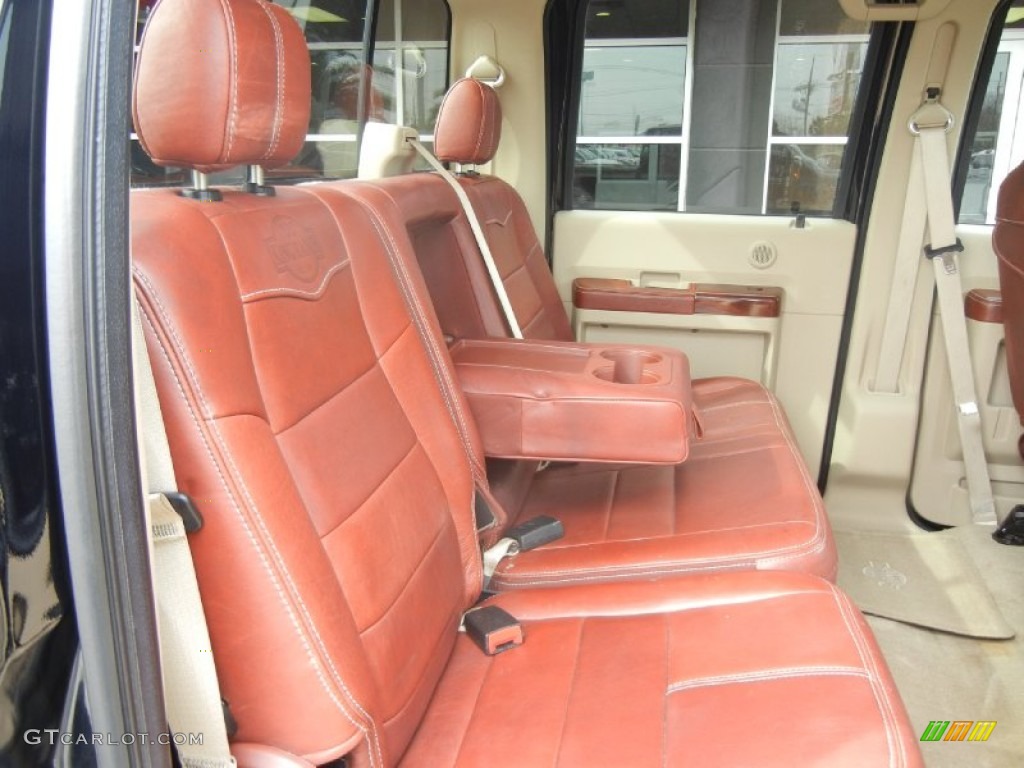 Chaparral Leather Interior 2010 Ford F250 Super Duty King Ranch Crew Cab 4x4 Photo #60339488