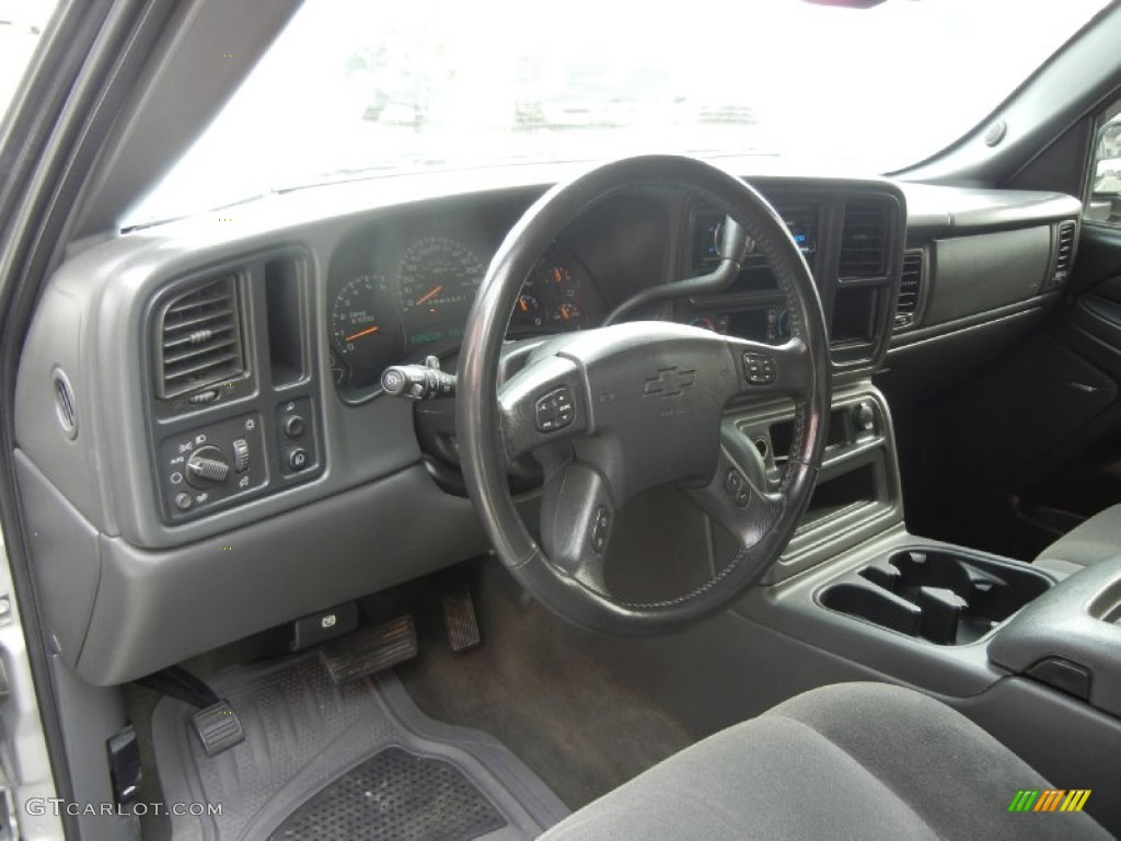 2006 Silverado 1500 LS Crew Cab - Silver Birch Metallic / Dark Charcoal photo #13