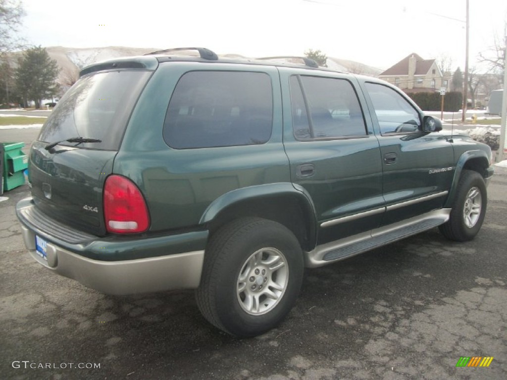 2001 Durango SLT 4x4 - Forest Green Pearl / Taupe photo #2
