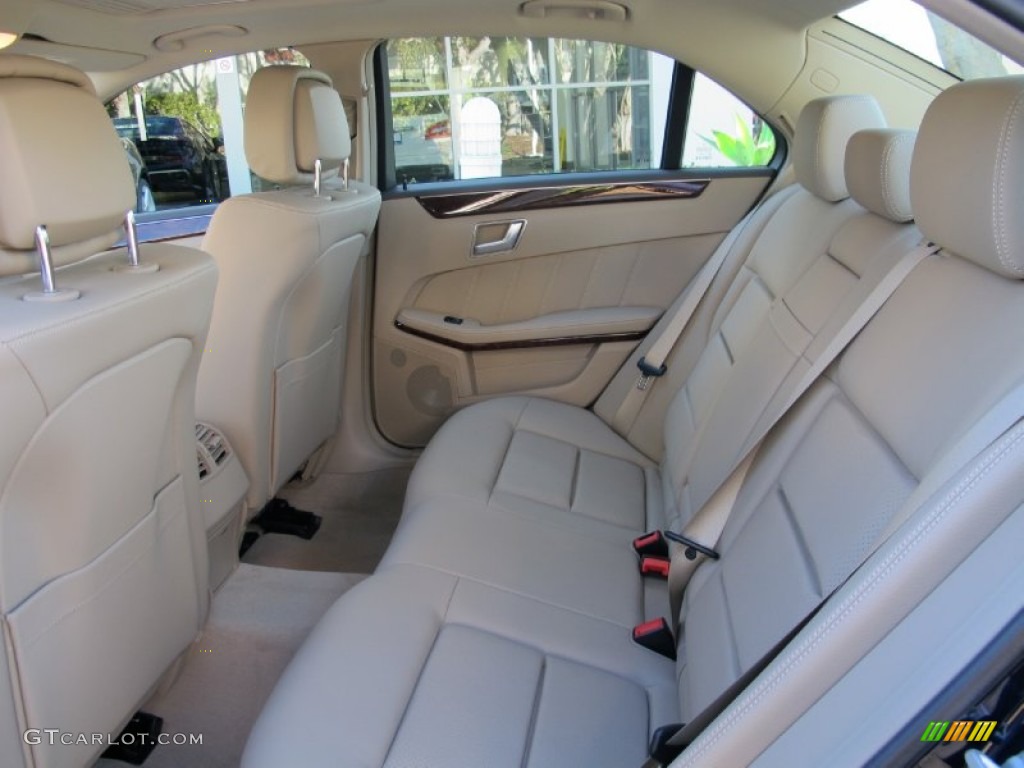 Almond/Mocha Interior 2012 Mercedes-Benz E 350 Sedan Photo #60342335
