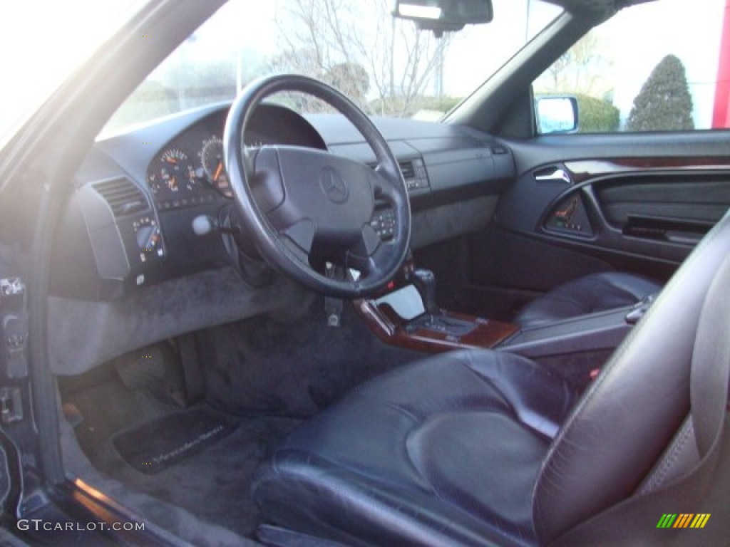 1996 SL 500 Roadster - Royal Indigo Metallic / Black photo #12