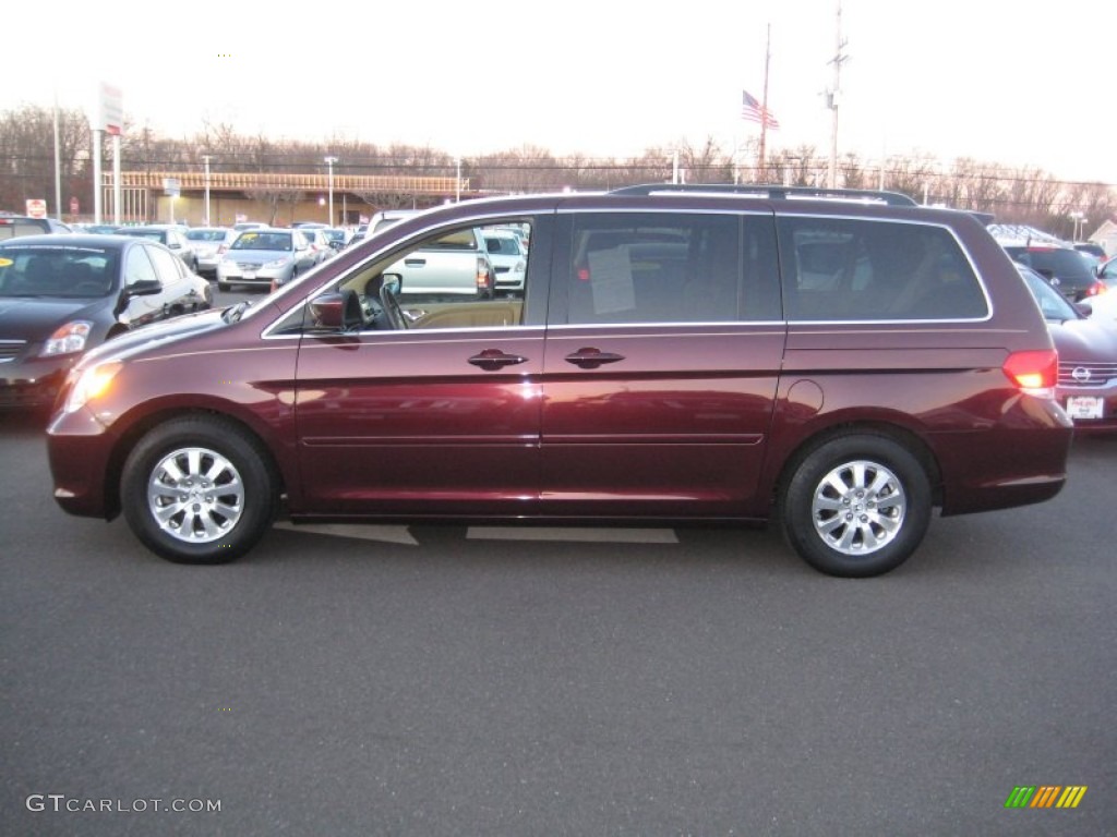 Dark cherry pearl honda odyssey 2010 #5