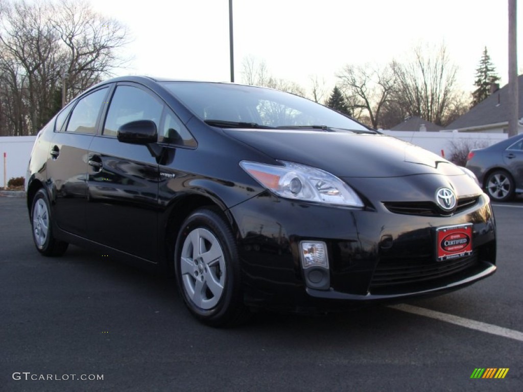 2010 Prius Hybrid II - Black / Dark Gray photo #3