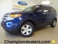 2012 Dark Pearl Blue Metallic Ford Explorer FWD  photo #1