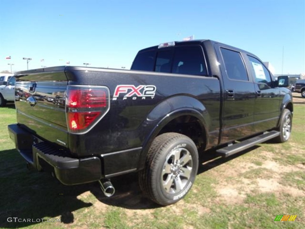 Tuxedo Black Metallic 2012 Ford F150 FX2 SuperCrew Exterior Photo #60346568