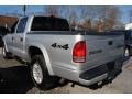 2004 Bright Silver Metallic Dodge Dakota SXT Quad Cab 4x4  photo #2