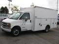 2002 Summit White Chevrolet Express Cutaway 3500 Commercial Van  photo #3