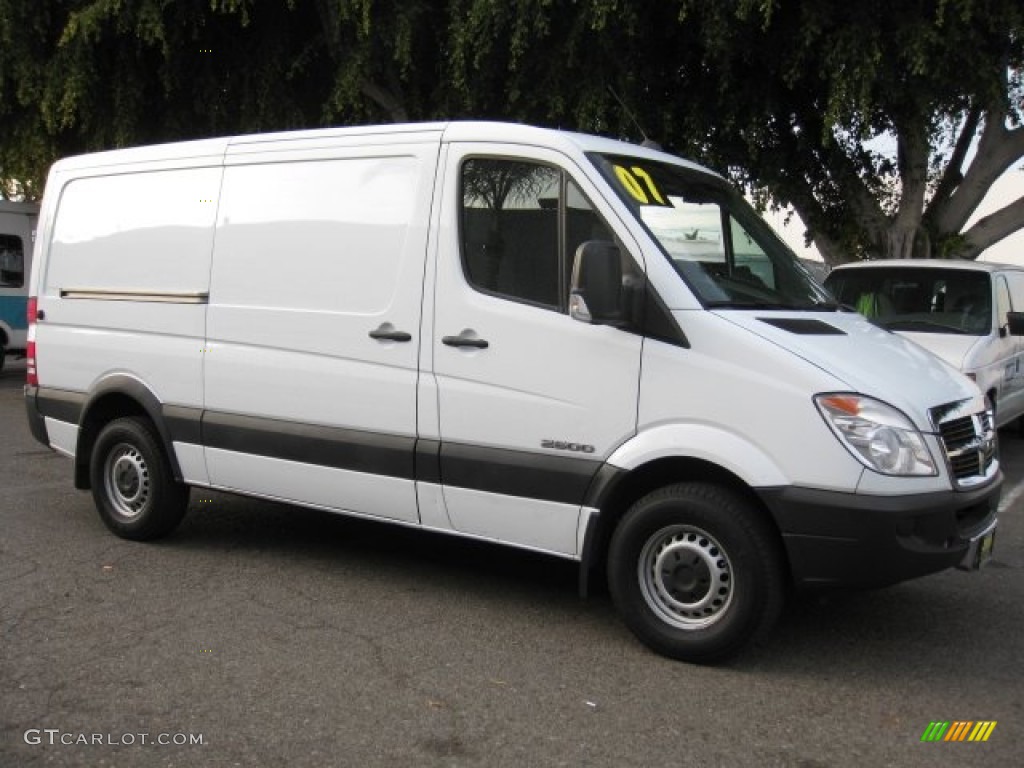 2007 Sprinter Van 2500 Cargo - Arctic White / Gray photo #1