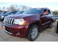 Red Rock Crystal Pearl 2008 Jeep Grand Cherokee Overland 4x4