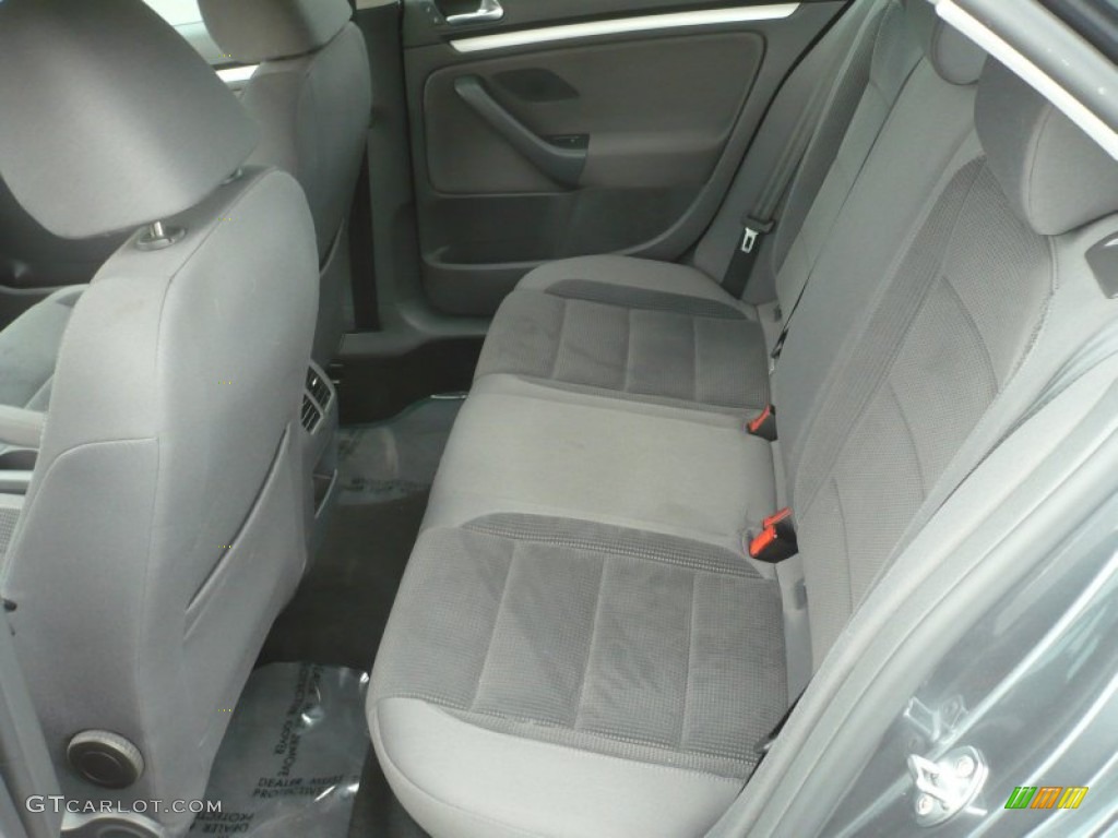 2009 Jetta S Sedan - Platinum Gray Metallic / Anthracite photo #14