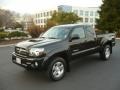 2010 Black Sand Pearl Toyota Tacoma V6 PreRunner TRD Sport Access Cab  photo #3