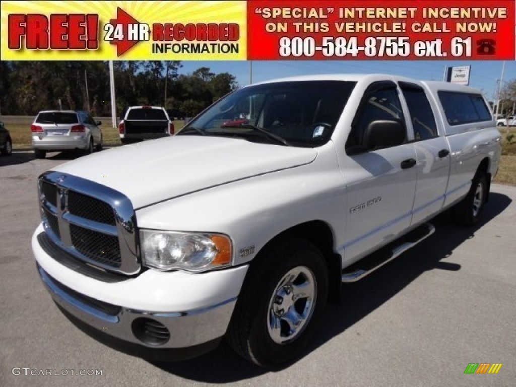 Bright White Dodge Ram 1500