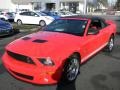 2008 Torch Red Ford Mustang Shelby GT500 Convertible  photo #1