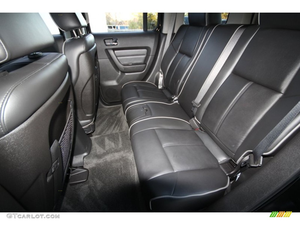 Ebony/Pewter Interior 2010 Hummer H3 Alpha Photo #60350966