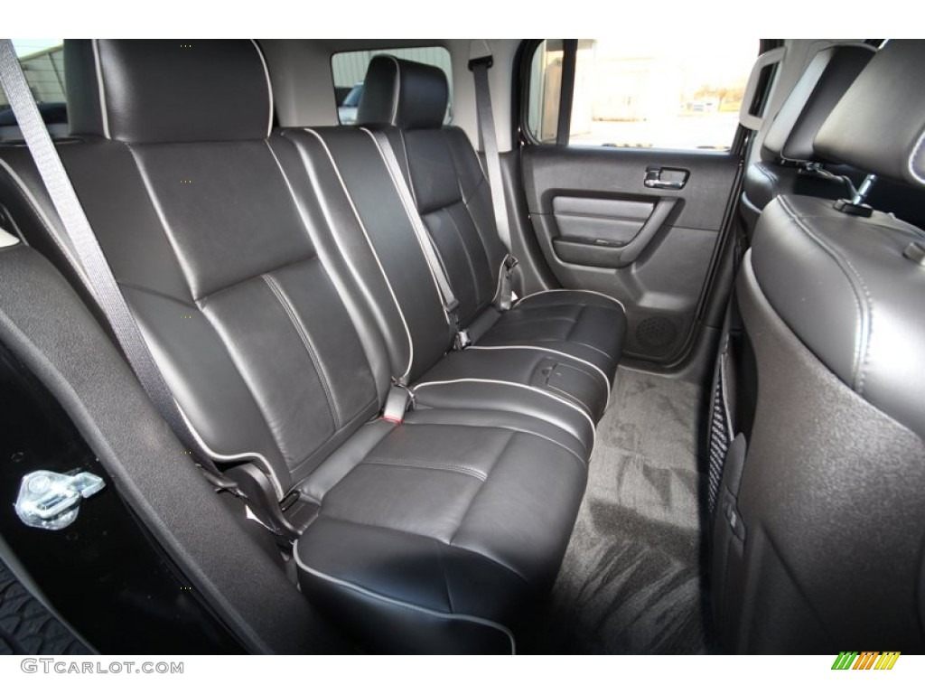 Ebony/Pewter Interior 2010 Hummer H3 Alpha Photo #60351239