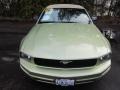 2005 Legend Lime Metallic Ford Mustang V6 Deluxe Convertible  photo #2