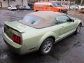 2005 Legend Lime Metallic Ford Mustang V6 Deluxe Convertible  photo #5