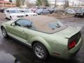 2005 Legend Lime Metallic Ford Mustang V6 Deluxe Convertible  photo #6